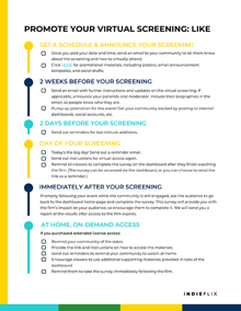 Promote Your Virtual Screening Like