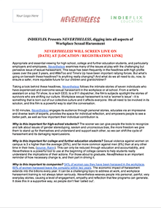 nevertheless press release preview page