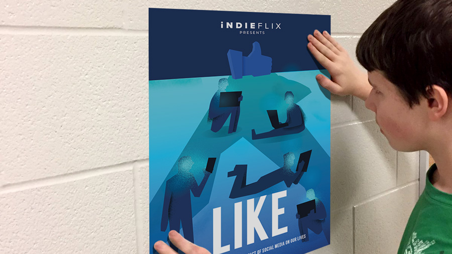 kid-looking-at-poster-mockup