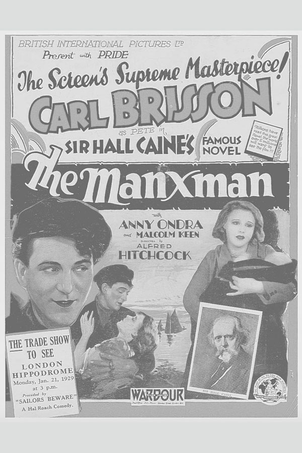 poster-hitchcock-The-Manxman-Poster-BW